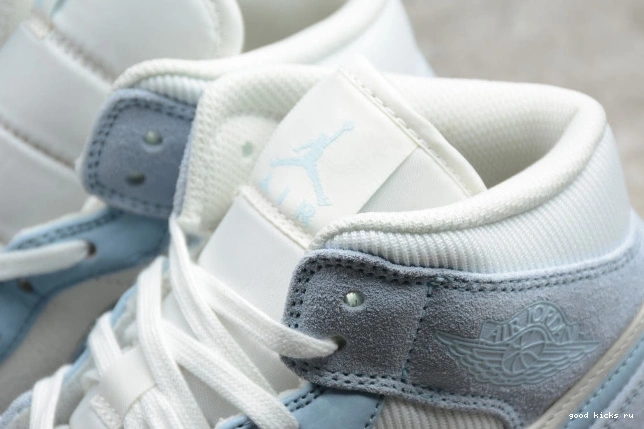 Cheap Blue Air Mixed Mid Jordan 1 Textures DA4666-100 0628